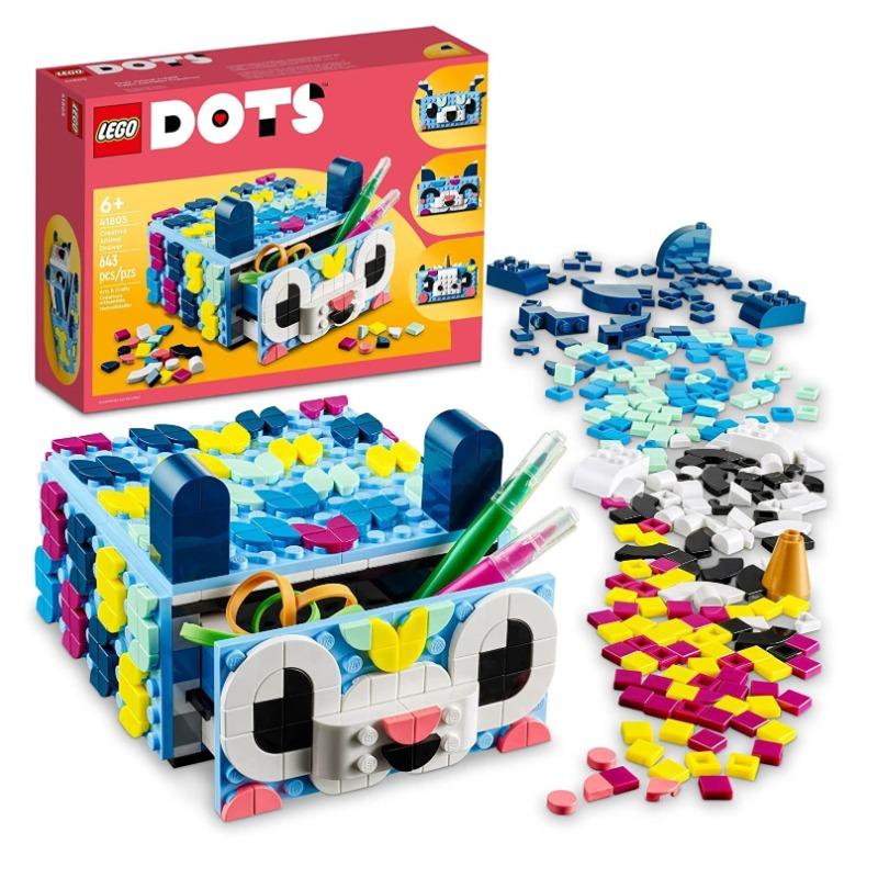LEGO DOTS Creative Animal Drawer DIY Craft Kit - 643 Pcs