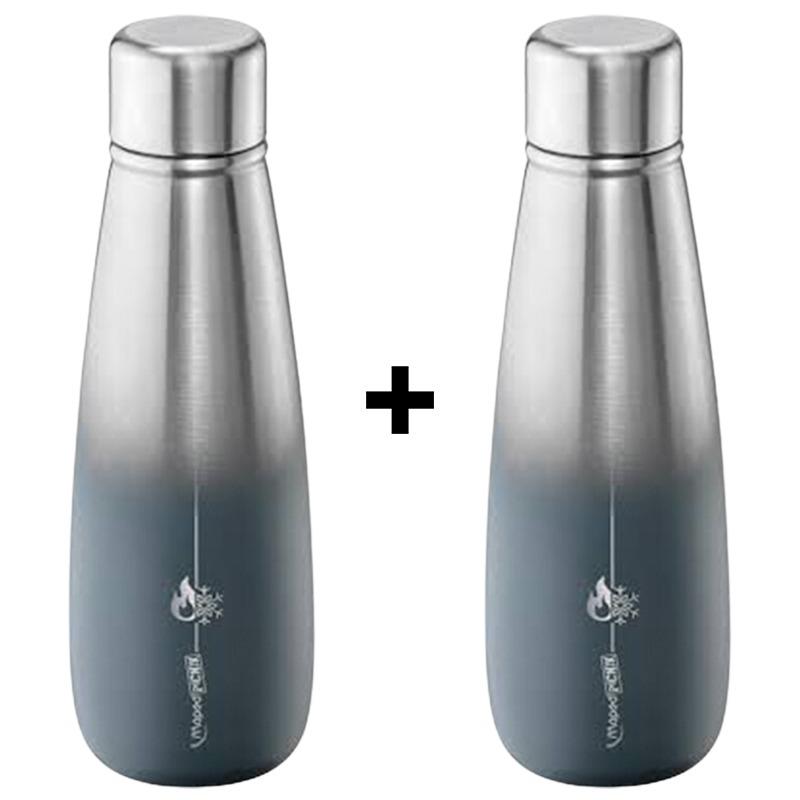 Buy 1 Get 1 Free Maped Picnik Concept Steel Bottle 500 ml - Grey