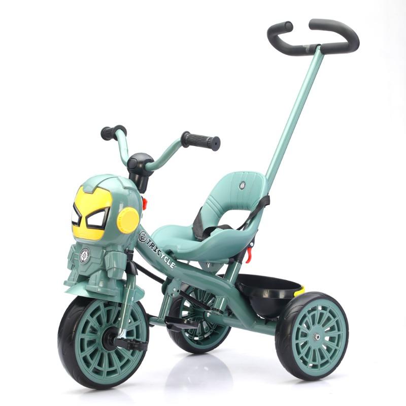 أوربيك كيدز - دراجة الدفع ثلاثية العجلات للأطفال لون أخضر