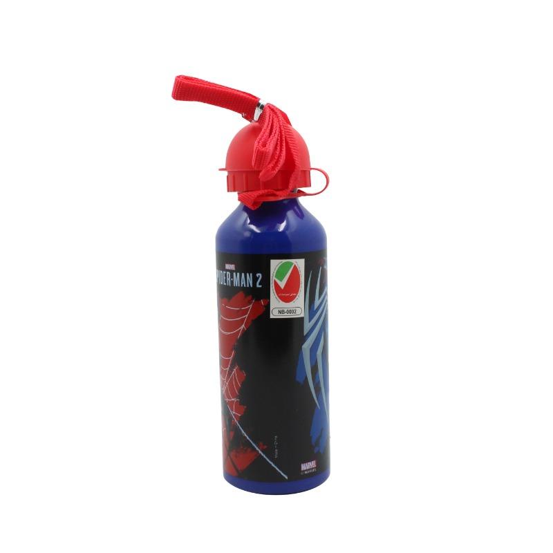 Spider-Man 2 Metal Water Bottle With Straps