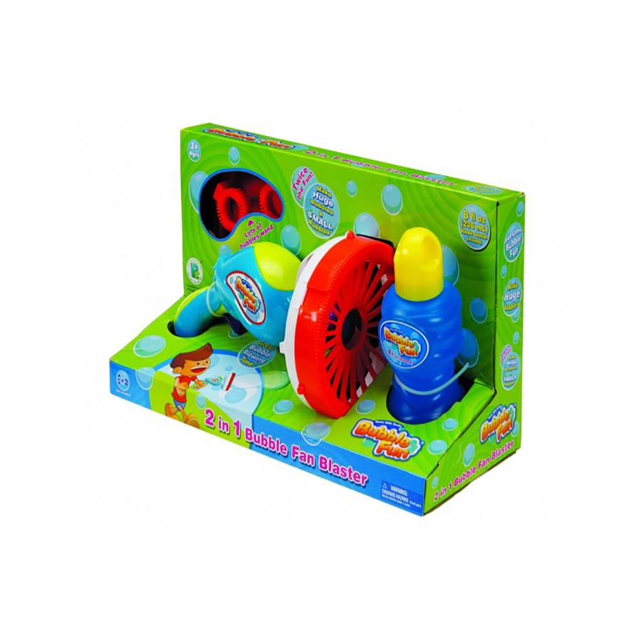 Bubble Fun 2 In 1 Bubble Fan Blaster