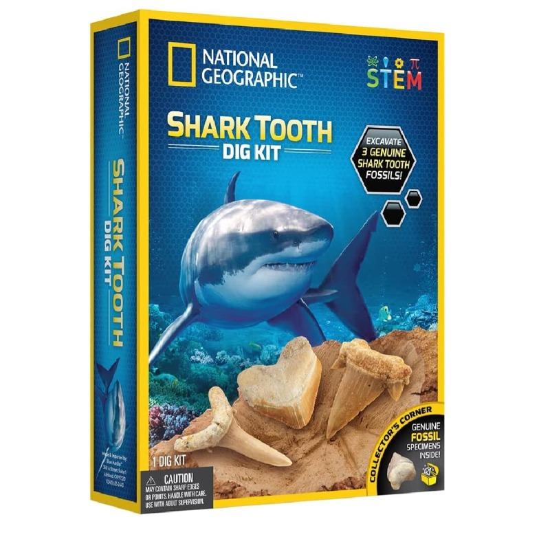 ناشيونال جيوغرافيك - مجموعة أدوات حفر أسنان القرش