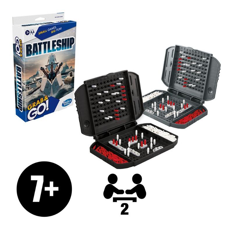 Hasbro Battleship Grab and Go Game For Kids