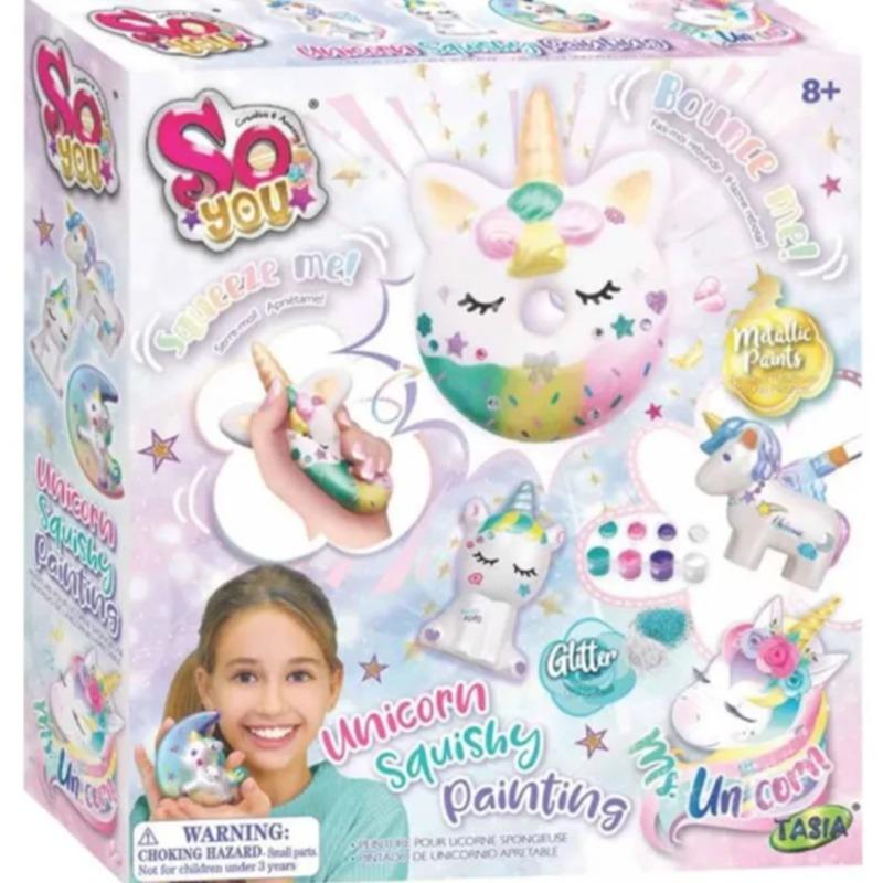 Tasia Unicorn Squishy Painting