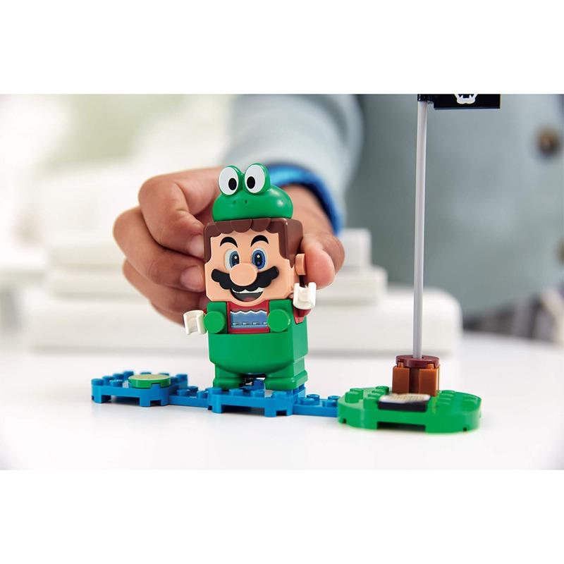 ليجو - مجموعة بناء سوبر ماريو فروج ماريو باور أب