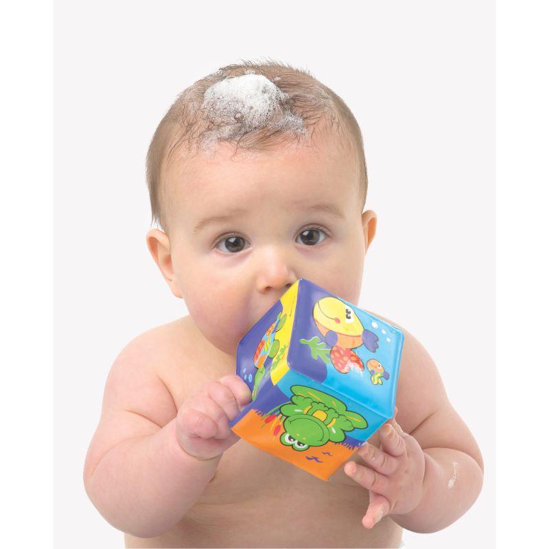 بلاي جرو - 6 مكعبات ناعمة ومبطنة لوقت الإستحمام