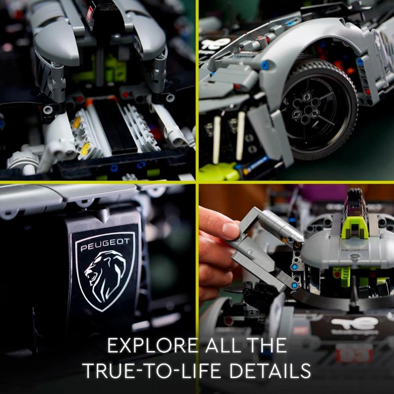 ليجو - مجموعة سيارة تكنيك بيجو ليمان هايبر 42156