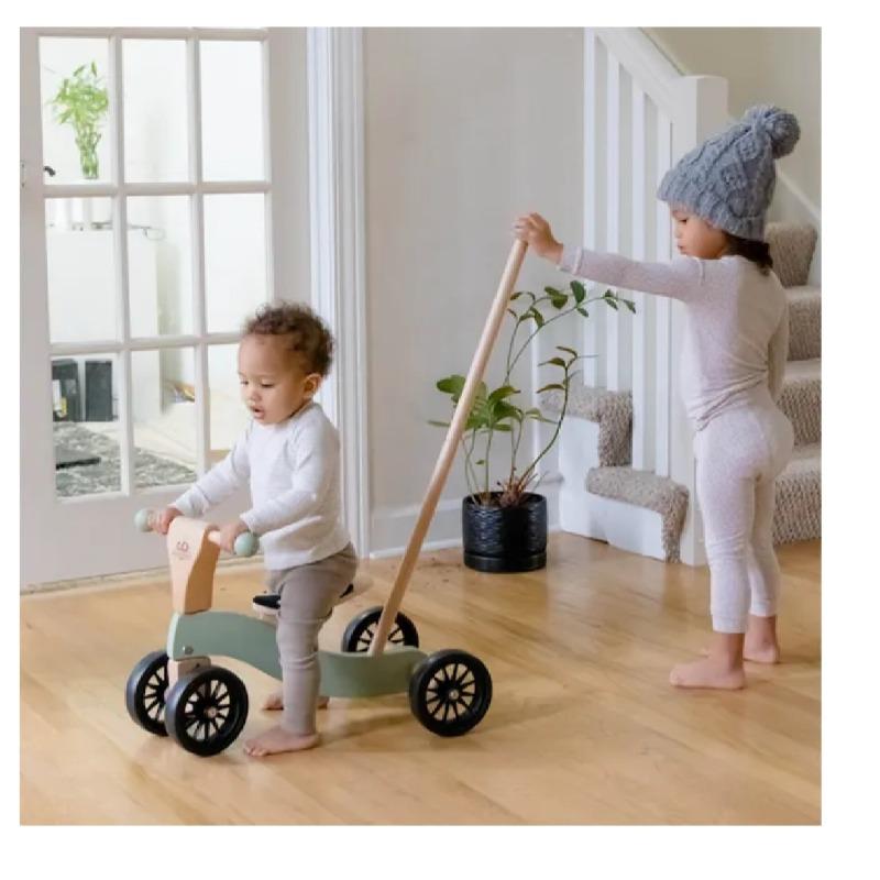 كيندر فيتس - دراجة تيني جليدر لون أخضر