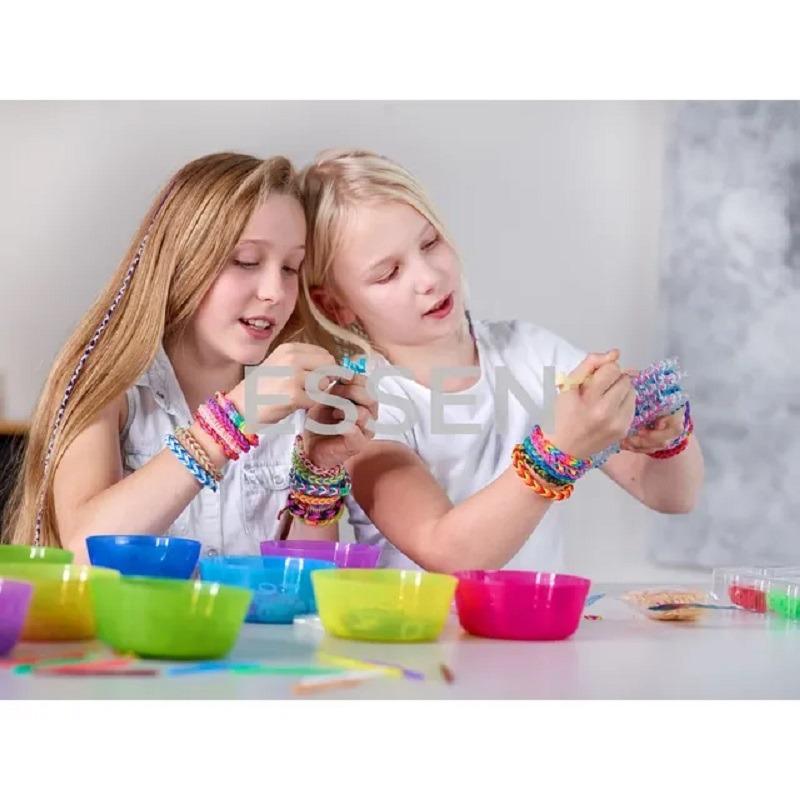 Essen Loom Rubber Bands Bracelet Making DIY Craft Kit