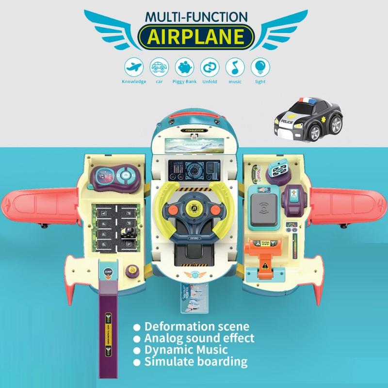 Multifunction Conveyor Airplane Playset