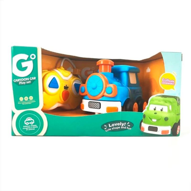 2 Way Cartoon Train Car With Rc