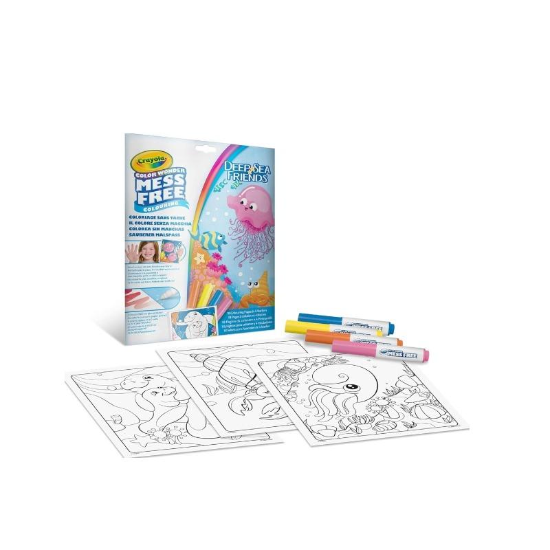 Crayola Color Wonder Colouring Set With 4 Coloring
