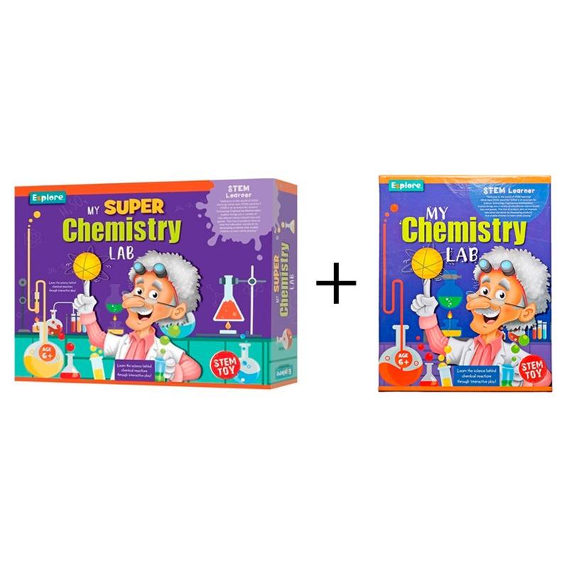إكسبلور - مجموعة مختبر الكيمياء + مجموعة مختبر العلوم