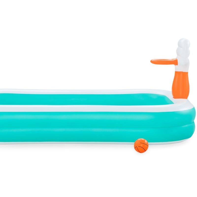 Bestway Splash-In Family Pool with Basketball Hoops 251 x 168 x 102 cm