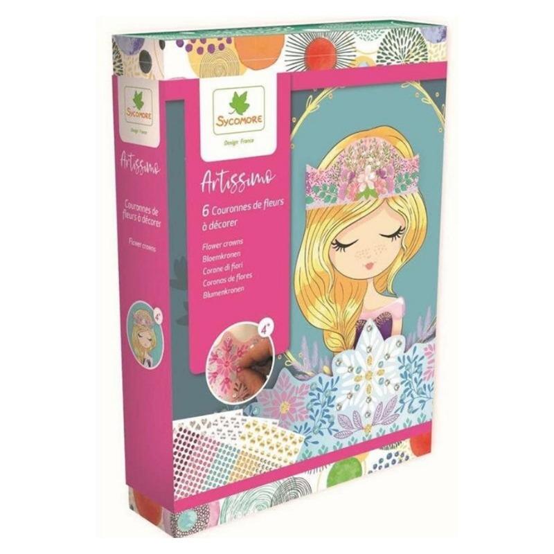 Sycomore 6 Princess Flower Crowns To Decorate
