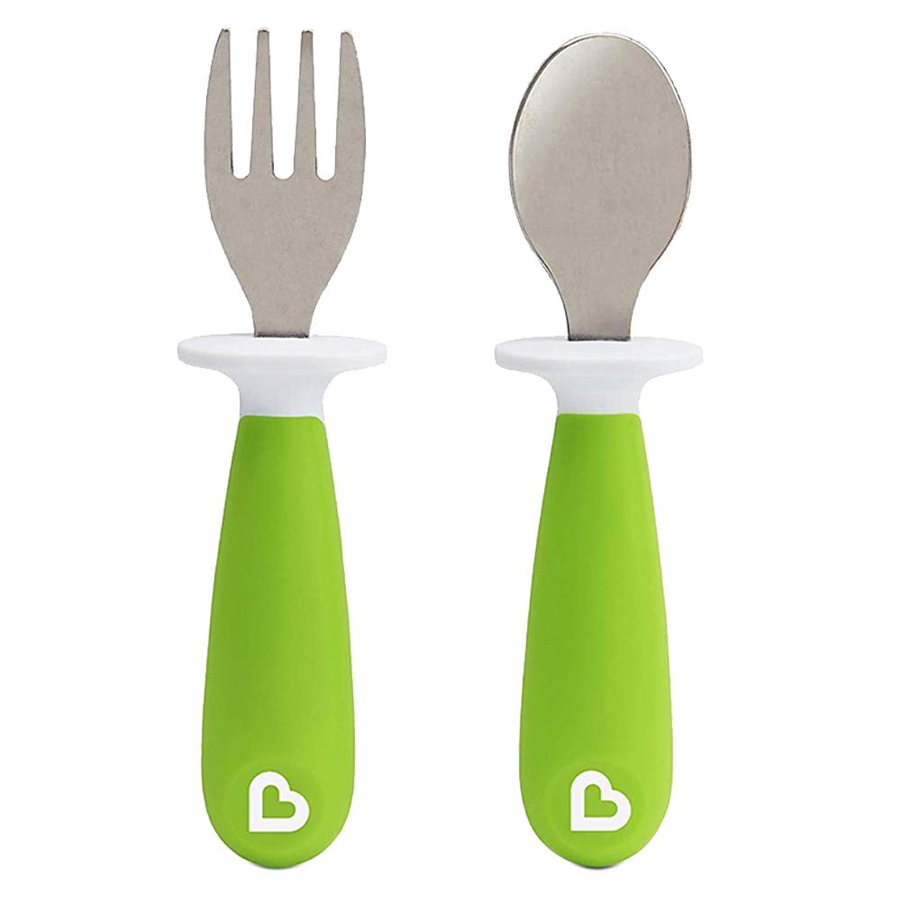 Munchkin Raise Toddler Fork And Spoon Set