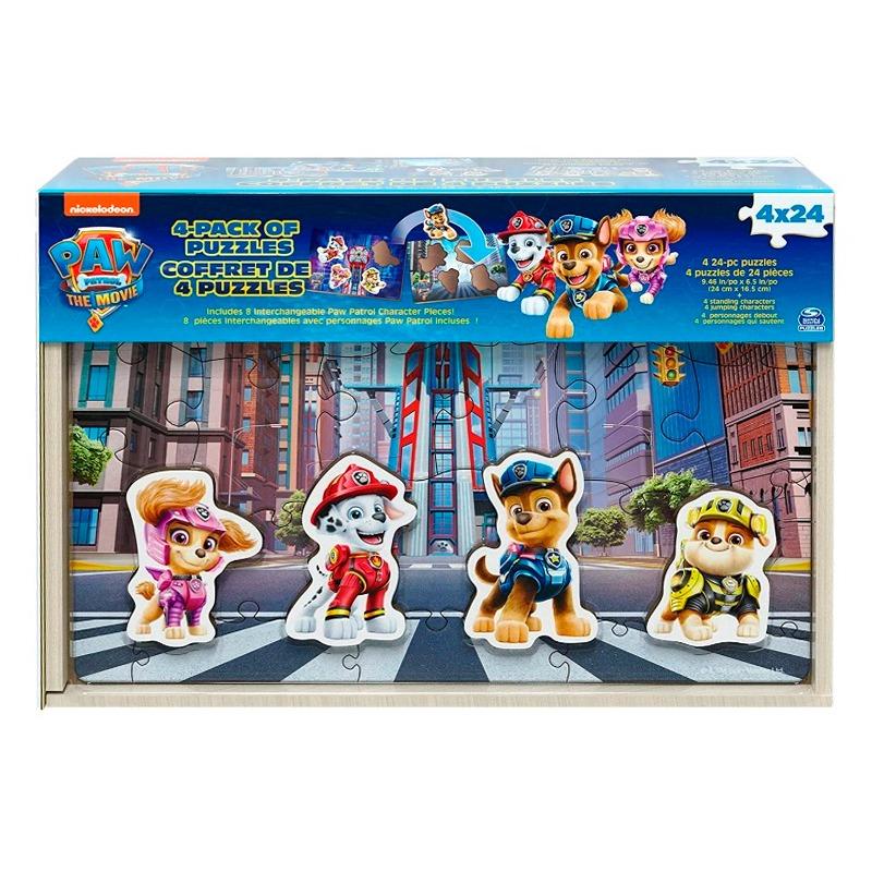 بازل باو باترول الخشبي - 4 حزم