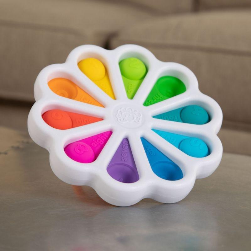 Fat Brain Toys Dimpl Digits To teach matching letters and words