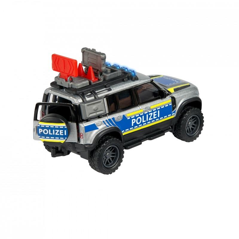 Majorette Land Rover Police