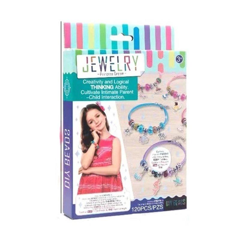 Colorful Beaded Jewelry & DIY Craft Kit