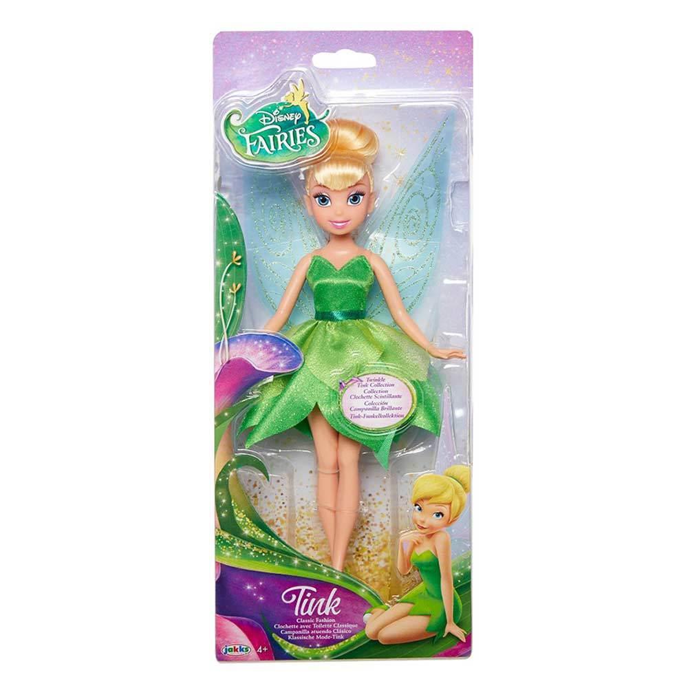 Disney Fairies Classic Fashion Dress Tinker Bell Doll - Green