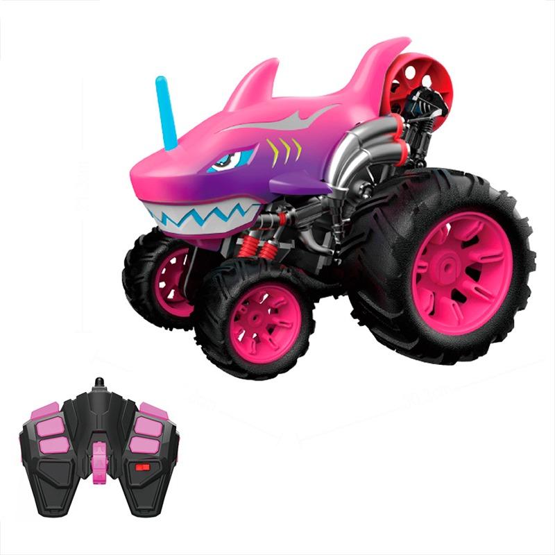 Crazon Shark Remote Control RC Stunt Rolling Car