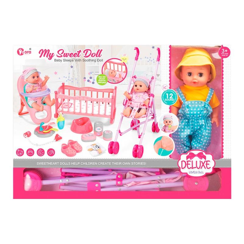 Vdora My Sweet Doll Play Set - Blue