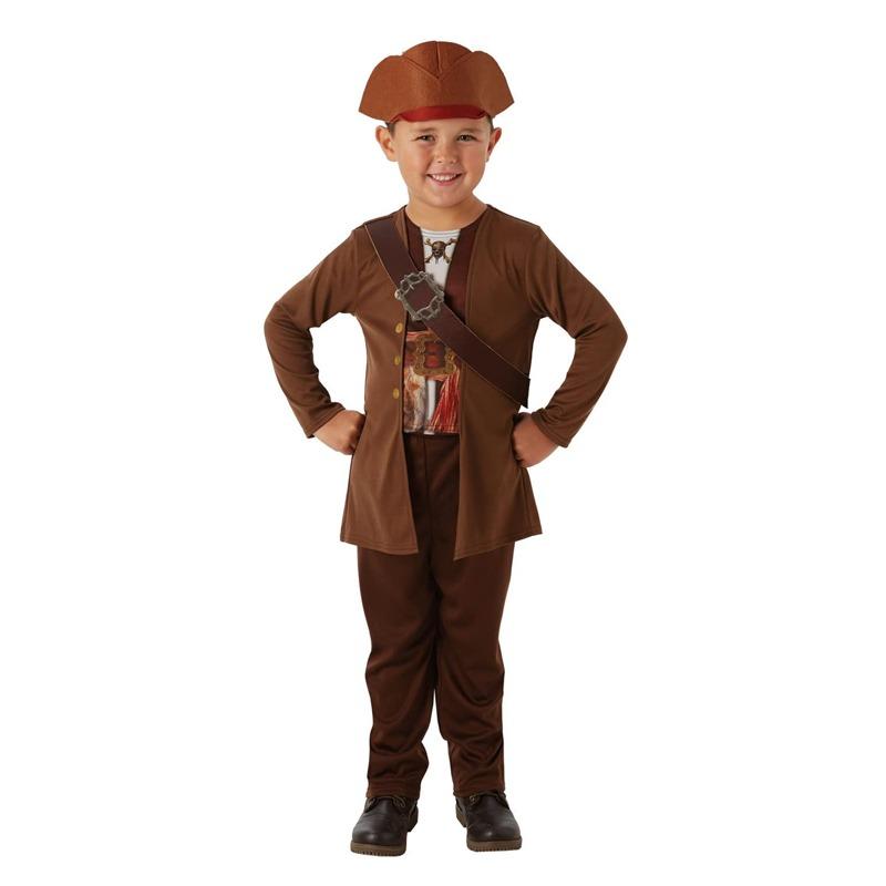 ديزني - زي القرصان جاك سبارو للاطفال