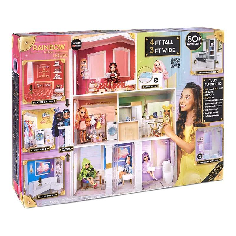 Rainbow High House Playset 3-story Dollhouse