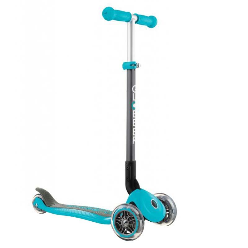 Globber Primo Foldable With Anodized T-Bar - Teal