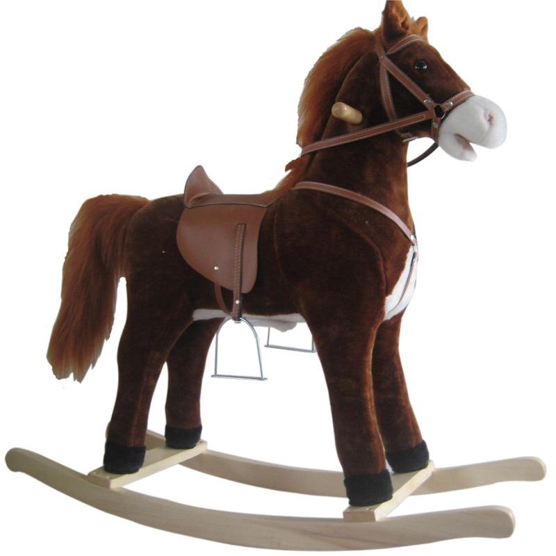 حصان هزاز - بني غامق