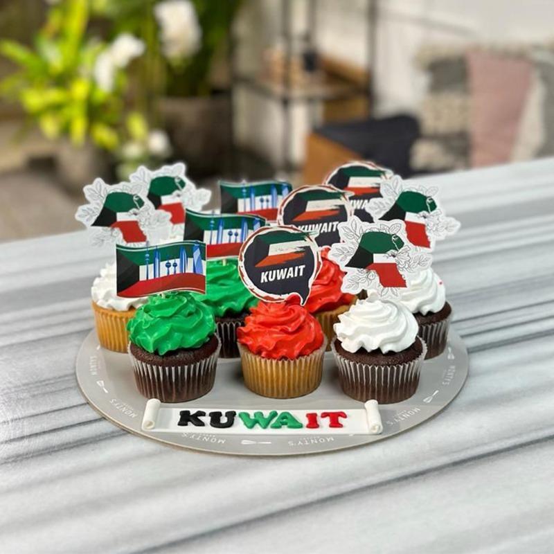 Monty's National Day Cupcake