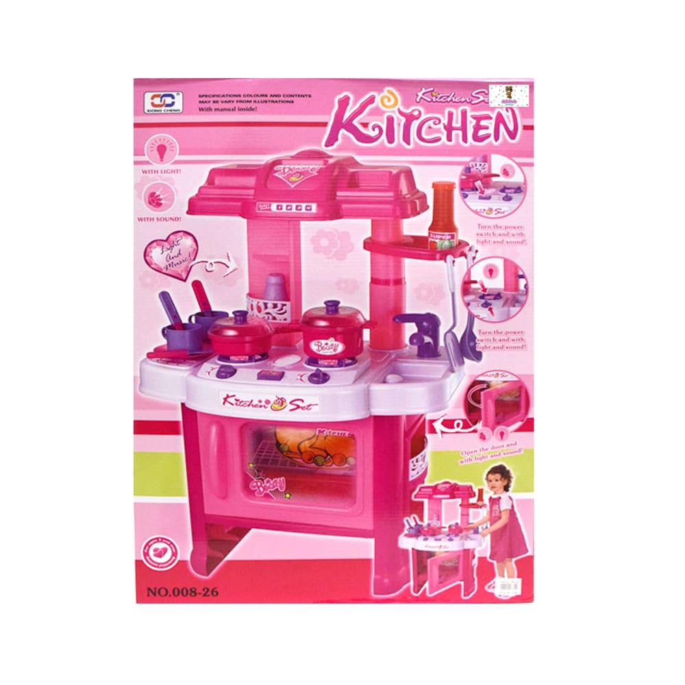 Kitchen Play Set - Pink
