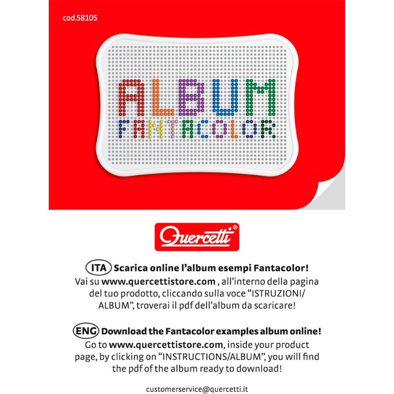 Quercetti Fanta Color Mosaic Animals - 150 dlg