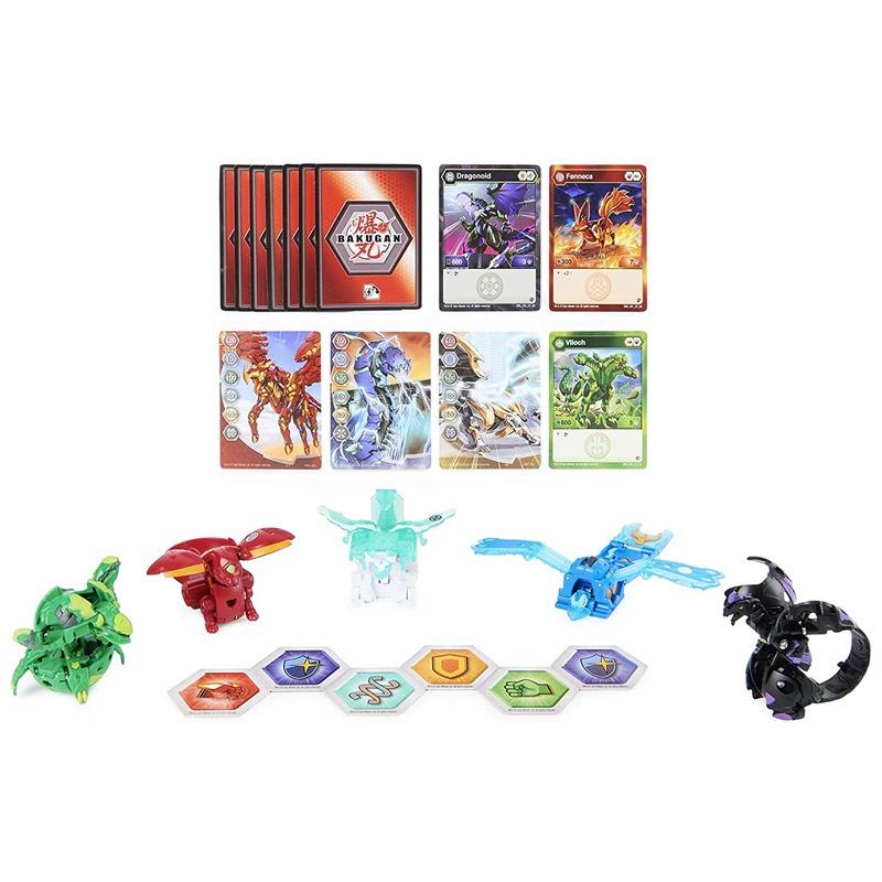 Bakugan Geogan Brawler Insectra And Arcleon Figures