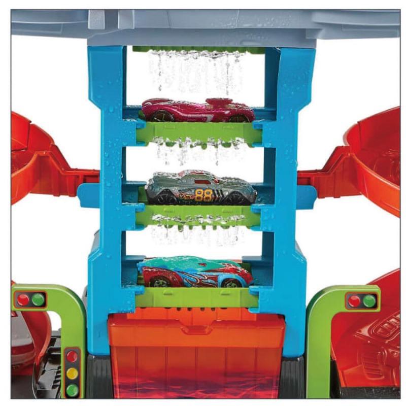 Hot Wheels Mega Tower Car Wash Playset