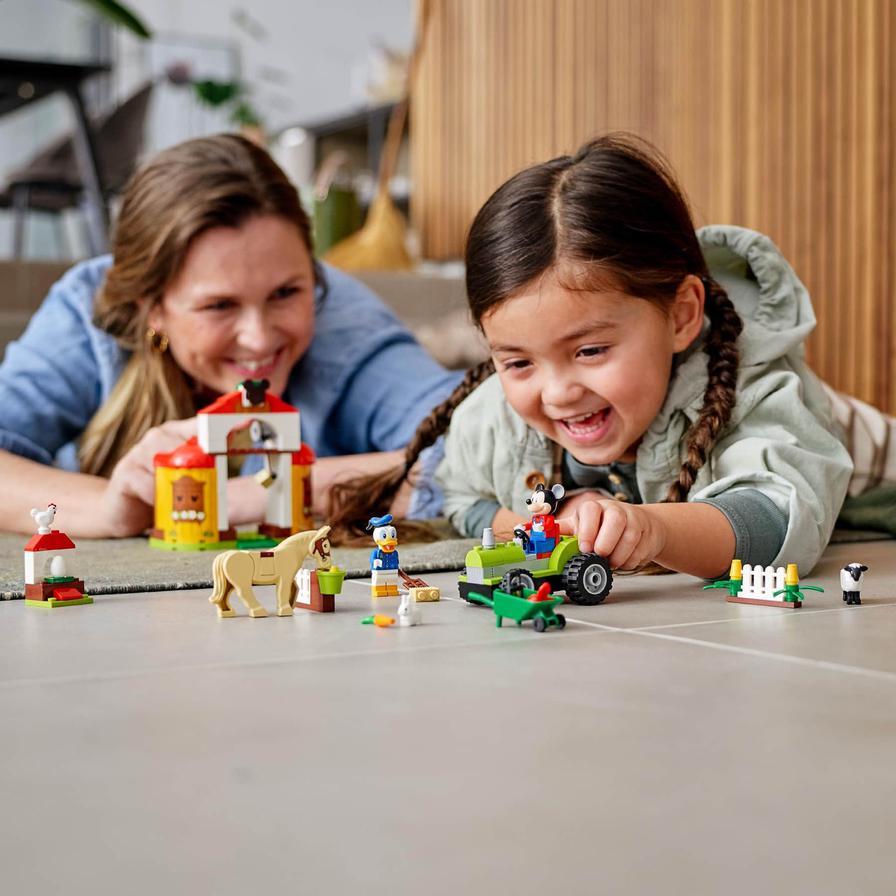 ليجو ديزني - مكعبات مزرعة دونالد داك وميكي ماوس - 118 قطعة