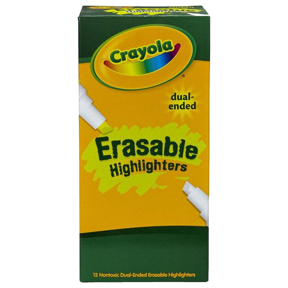 Crayola Dual Ended Erasable Highlighter