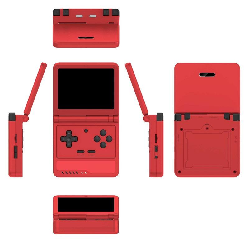 Portable Gaming Device With a 3.5-inch Screen and 32gb Memory Card - Red