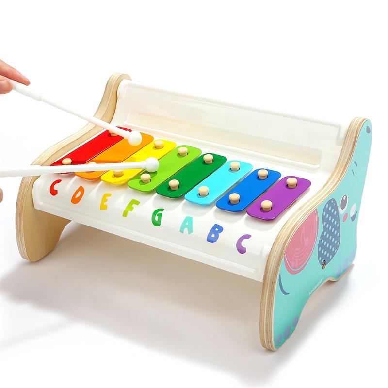 Top Bright Eight Tones Elephant Xylophone