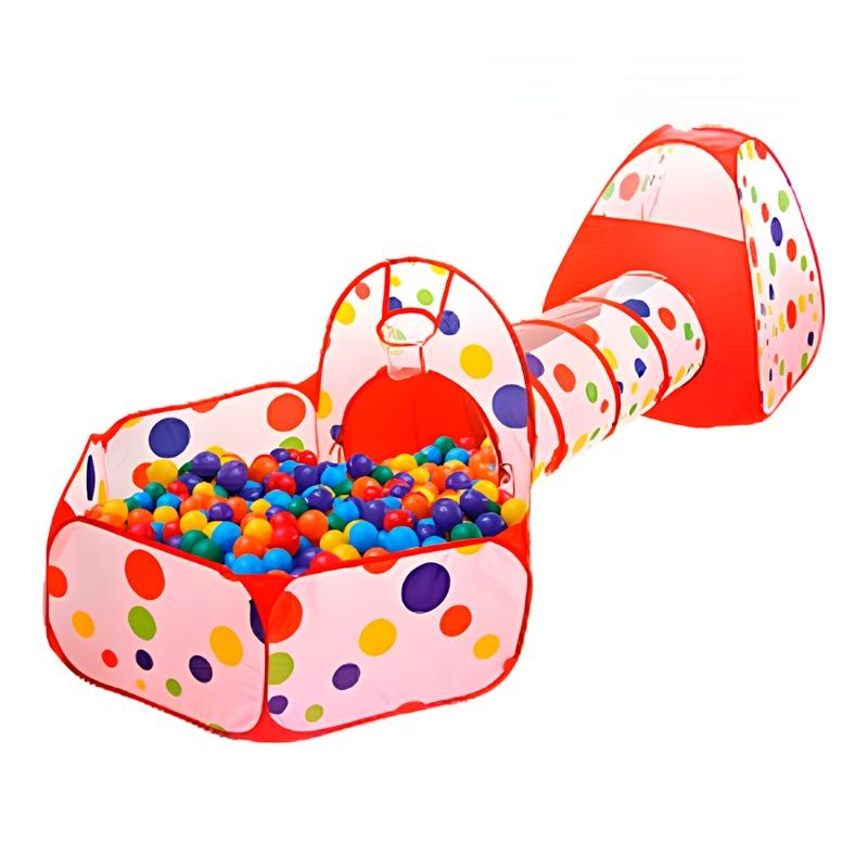 Magic Ball House And Tunnel With 100 Balls