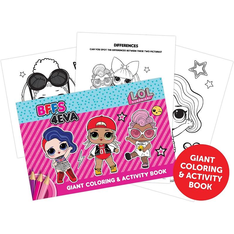 لول سبرايز - تلوين العملاق وكتاب الأنشطة