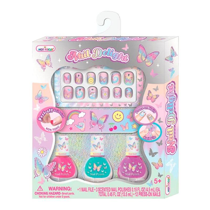 هوت فوكس - مجموعة طلاء الأظافر تاي داي باترفلاي