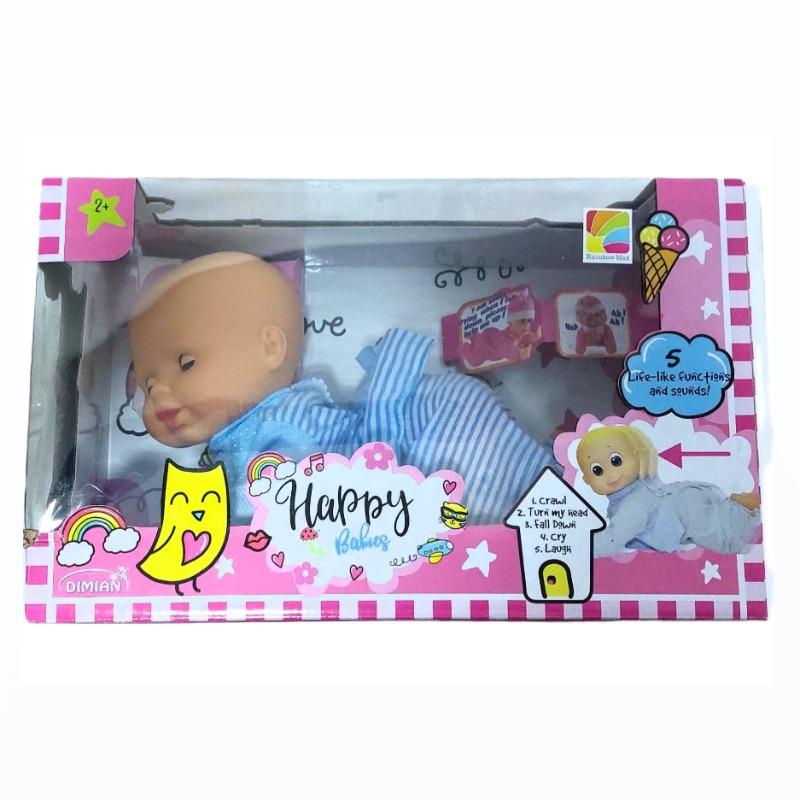 Dimian Happy Babies Crawling Doll