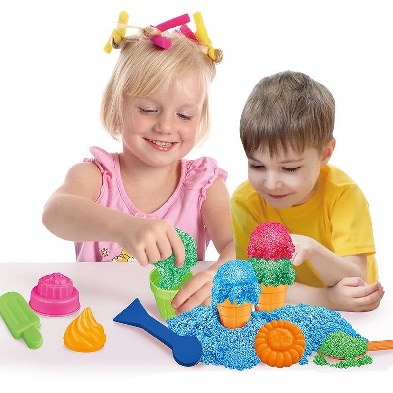 مجموعة تشكيل الرمل السحرية