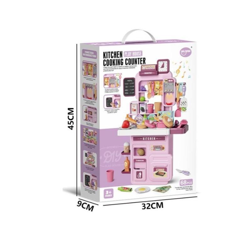 Tc Toys Kitchen Cooking Counter Toys For Kids