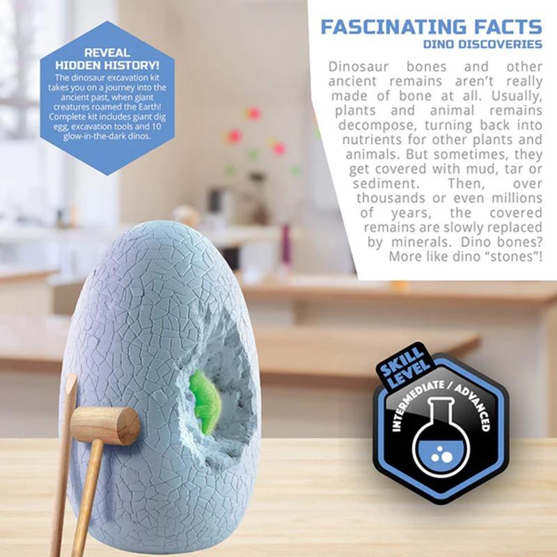 Discovery Mindblown Giant Dino Egg Excavation Kit