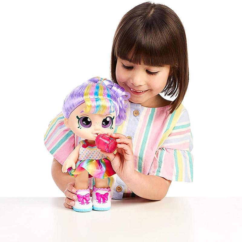 كيندي كيدز - سناك تايم فريندز دمية رينبو كيت