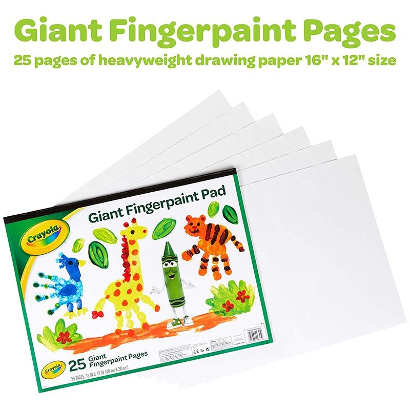 Crayola Giant Fingerpaint Pad