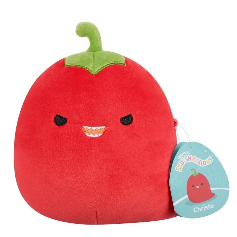 Squishmallows Christo Red Chili Pepper Plush – 5 Inch